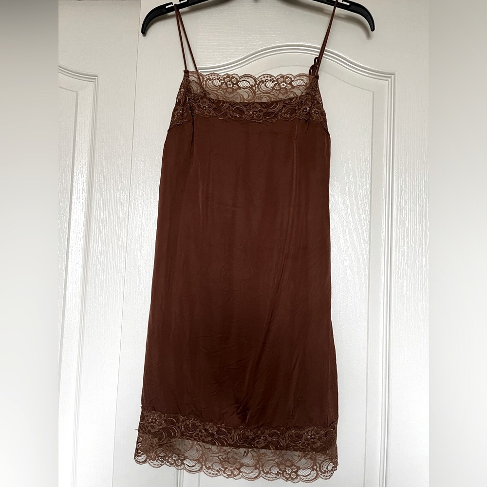 Aerie shine mini dress
